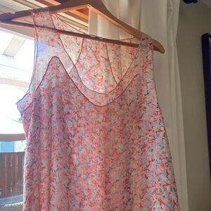 Cabi floral tank blouse